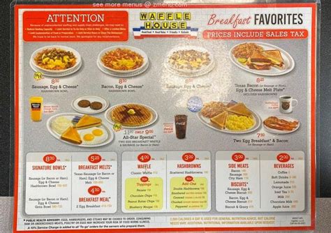 Online Menu of Waffle House Restaurant, Simpsonville, South Carolina, 29680 - Zmenu