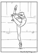 Ballet Coloring Sheet Pages sketch template