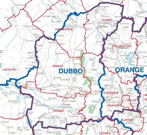 City Map Dubbo • Mapsof.net