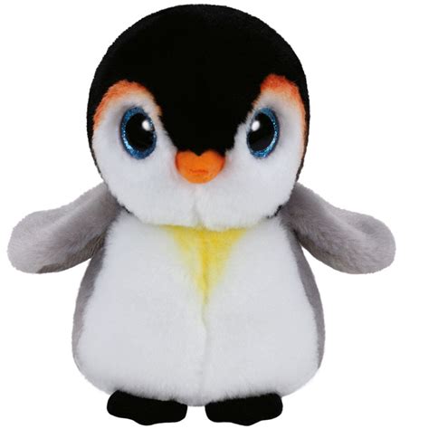 Peluche Ty Beanies 15 cm : Pongo le pingouin - La Grande Récré