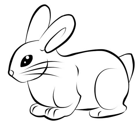 Bunny Lineart by Demonic-Pokeyfruit on DeviantArt