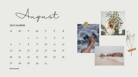 August 2023 Calendar Wallpapers HD Free Download