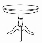 Round table Coloring Page  Free And Printable sketch template