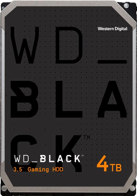 WD BLACK 4TB Gaming Internal Hard Drive WD4005FZBX - Best Buy