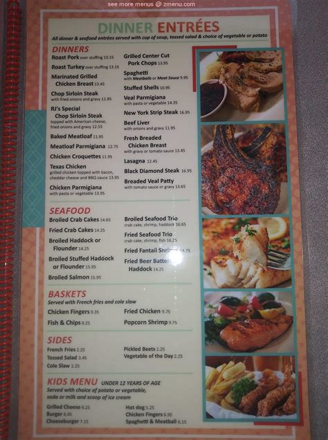 Menu at Northampton Diner and Family Restaurant, Northampton