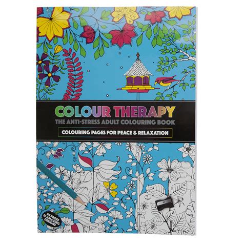 New Colour Therapy Adult Colouring Books Anti Stress Calm Relaxing Zen Art | eBay