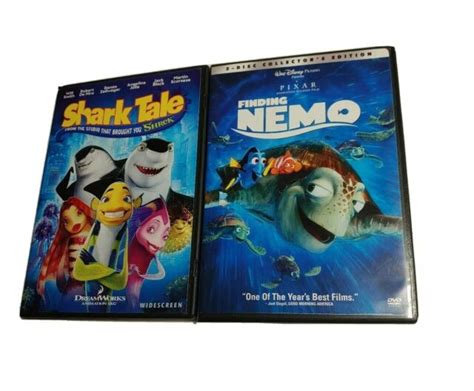 Finding Nemo [Two-Disc Collector's Edition] And Shark Tale DVD Bundle (G,PG) | eBay