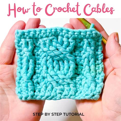 Crochet Cable Stitches Made Easy (How to Crochet Cables) - Stardust ...