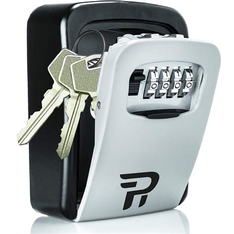 Buy Key Lock Box for Outside - Combination Lockbox for House Keys ...