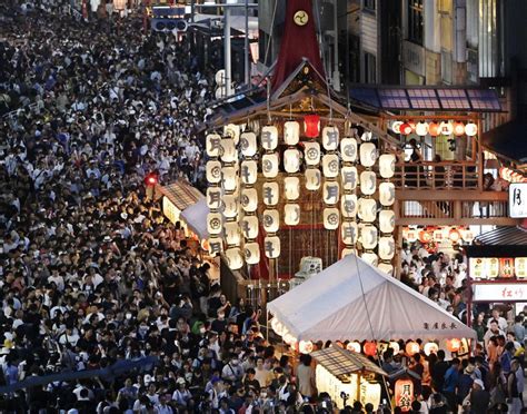 In Photos: People flock to Kyoto's Gion Festival to see huge floats ...