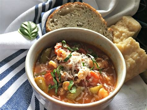 Minestrone Italian Sausage Soup recipe from A Gouda Life