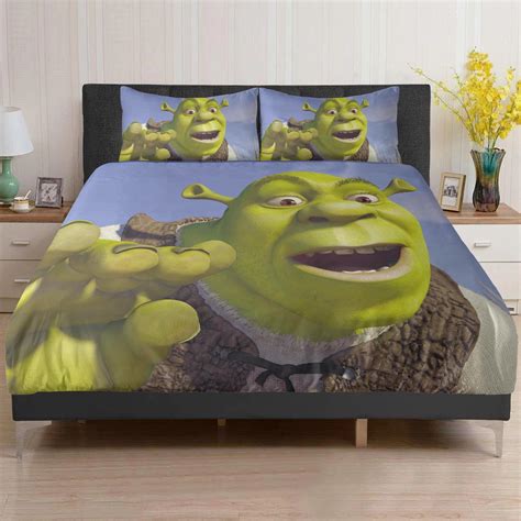 Shrek Duvet Bedding Set Twin Queen King Sizes 2 Pillow - Etsy