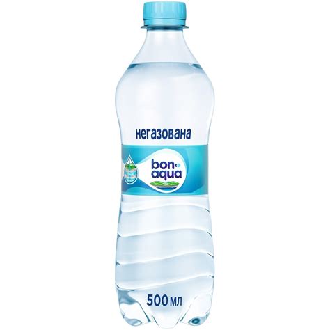 Still mineral water Bon Aqua plastic bottle 500ml Ukraine ️ home delivery from the store Zakaz.ua