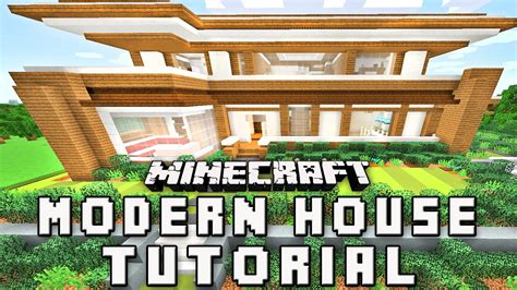 Minecraft Tutorial: How To Make A Modern House (Part 5 Landscaping ...