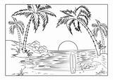 Sunset Coloring Pages  60 Pictures Free Printable sketch template