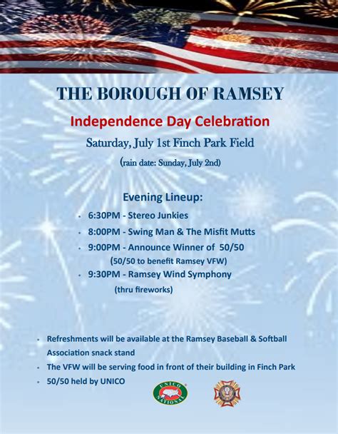 Independence Day Celebration & Fireworks | Ramseyalliance