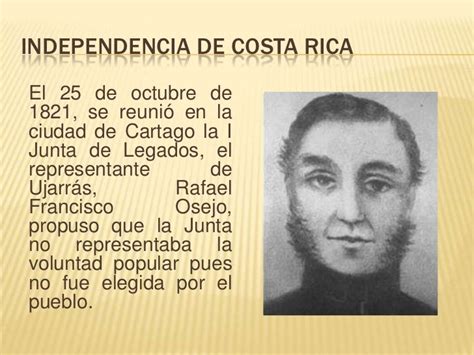 Independencia De Costa Rica 1821