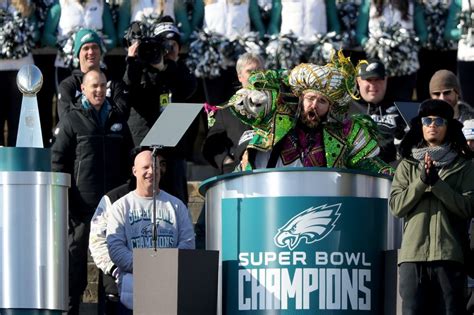 The story behind parade MVP Jason Kelce's Mummer suit