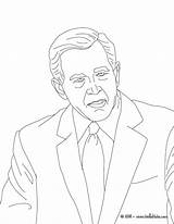President george W Bush coloring Pages  Hellokidscom sketch template