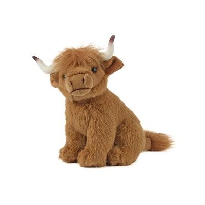 Living Nature Highland Cow Small Plush Toy : Target