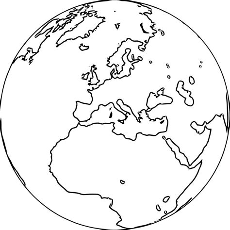 Earth Globe World Coloring Page Wecoloringpage 5934 | The Best Porn Website