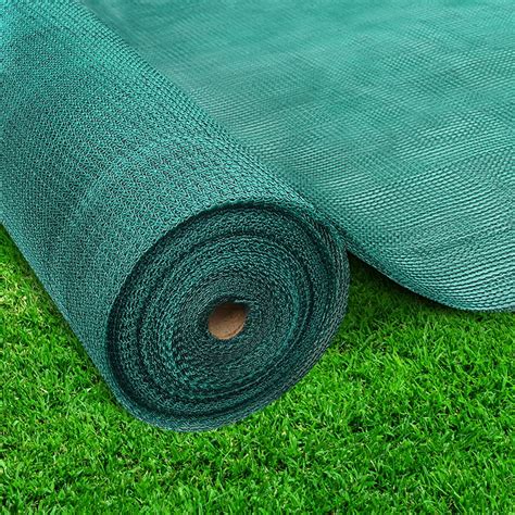 Instahut 3.66x10m 30% UV Shade Cloth Shadecloth Sail Garden Mesh Roll Outdoor Green