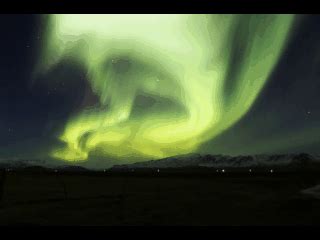 GIF northern lights iceland nature - animated GIF on GIFER - by Nilalis