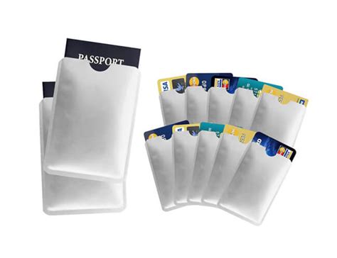 rfid plastic blocking sleeves | TelefieldRFID