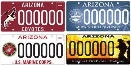 AZ Specialty License Plates Raise Millions For Charity