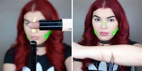 Lighting Makeup On Fire - Weird Beauty Hacks