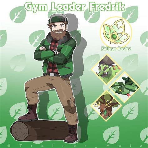 Matamat on Instagram: "Let’s meet the Norden Gym Leaders! • The Grass-type Gym Leader Fredrik ...