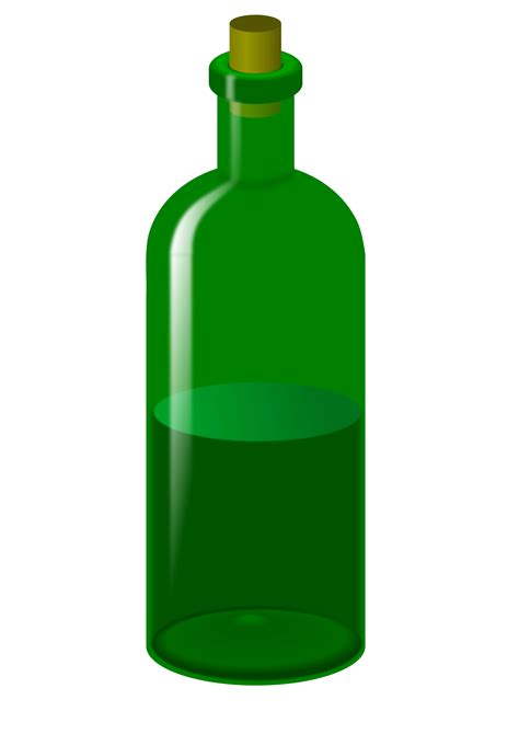 Clipart - wine bottle