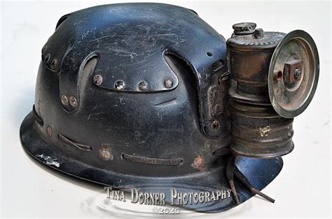 Cardboard Miners Helmet with Carbide Lamp. from 'Commercial' Portfolio by Forest of Dean & Wye ...