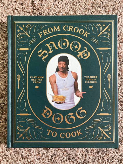 Excited to share this item from my #etsy shop: Snoop Dogg “From Crook To Cook: Platinum Recipes ...