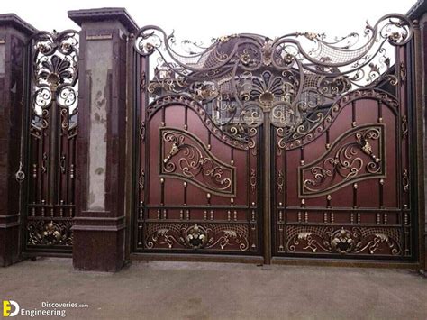 Top 35 Spectacular Front Gate Design Ideas