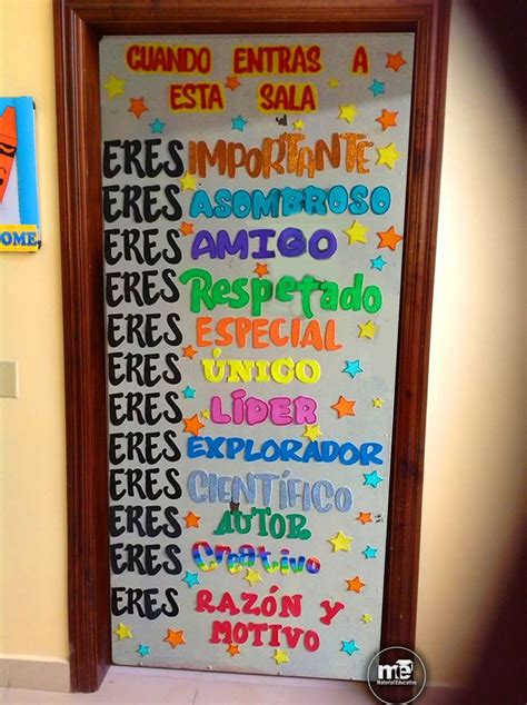 bello mensaje. | Bilingual classroom decor, Spanish classroom door ...