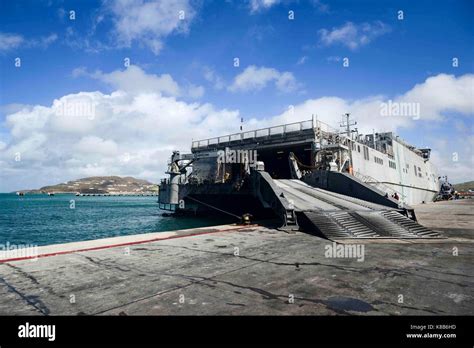 The expeditionary fast transport vessel USNS Spearhead (T-EPF 1 Stock ...