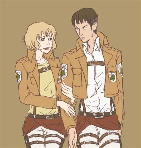 Hitch (left) x Marlo aot/snk Ymir, Ereri, Attack On Titan Ships, Attack ...