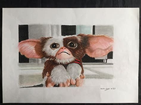 Gremlins Gizmo Drawing