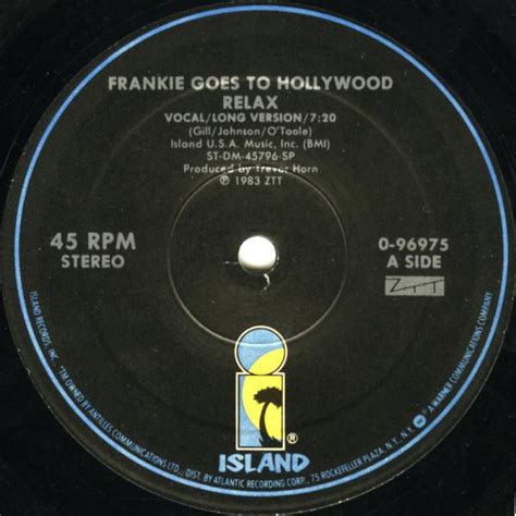 Frankie Goes To Hollywood - Relax (1985, SRC pressing , Vinyl) | Discogs