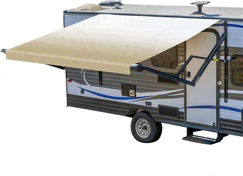 Amazon.com: Camper Comfort RV Awning Fabric Replacement | 3 Ply Heavy Duty Weatherproof Vinyl ...