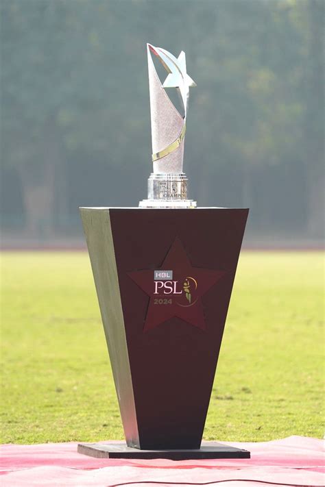 HBL PSL 9 trophy unveiled at the Polo Ground – Pakistan Super League (PSL)