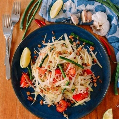 Thai Green Papaya Salad: Quick & Easy Recipe! - The Woks of Life