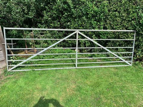 Galvanised metal field farm gate | in York, North Yorkshire | Gumtree