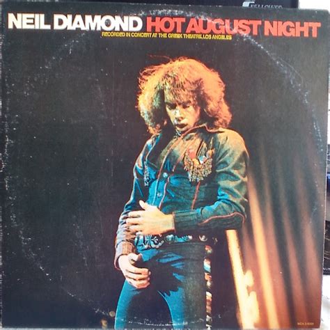 Neil Diamond – Hot August Night (Vinyl) - Discogs