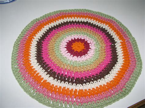 Crochet Round Pillow