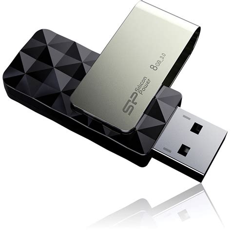 Silicon Power 8GB Blaze B30 USB 3.0 Flash Drive SP008GBUF3B30V1K