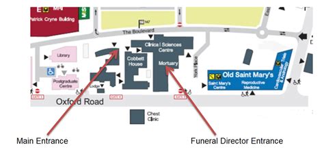 Adult Mortuary locations - Manchester University NHS Foundation Trust