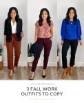 3 Early Fall Work Outfits to Copy