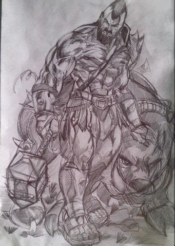 Hog Rider my fan art of #CoC | Poses masculinas, Desenho arte, Arte